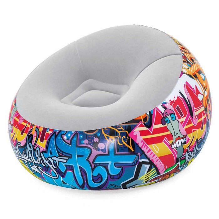 [해외]BESTWAY Graffitti Air 의자 (uija) 4140074846 Multicolour