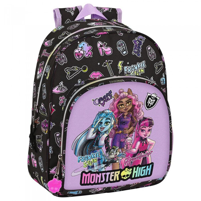 [해외]SAFTA Monster High Creep 배낭 34 cm 15139812549 Multicolor