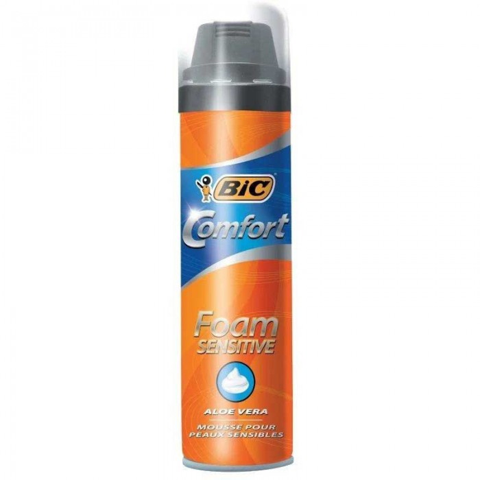 [해외]BIC Comfort Sensitive Shaving Foam 250ml 139782758 White