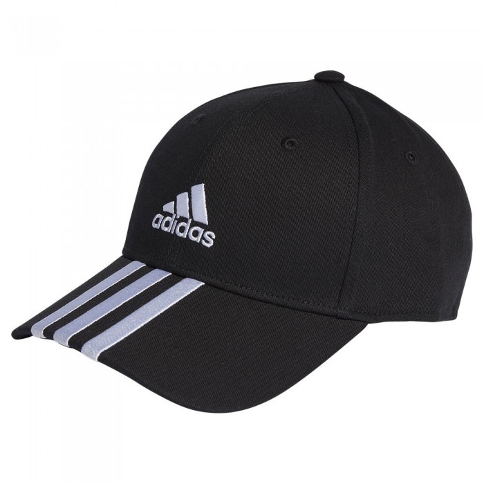 [해외]아디다스 3 Stripes Cotton Twill Baseball 모자 139932421 Black / White