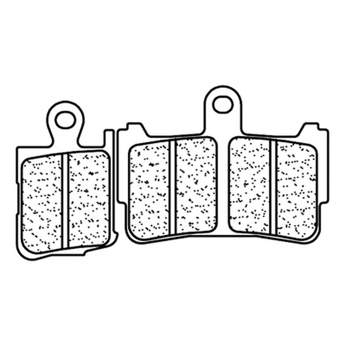 [해외]CL BRAKES 소결 브레이크 패드 1216A3 9139931311 Black