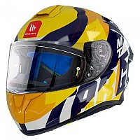 [해외]MT 헬멧s 풀페이스 헬멧 Targo 프로 Biger 9139979866 Glossy Blue Pearl
