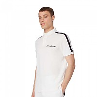 [해외]아르마니익스체인지 Embroidered 로고 Pique 반팔 폴로 셔츠 139832910 Off White