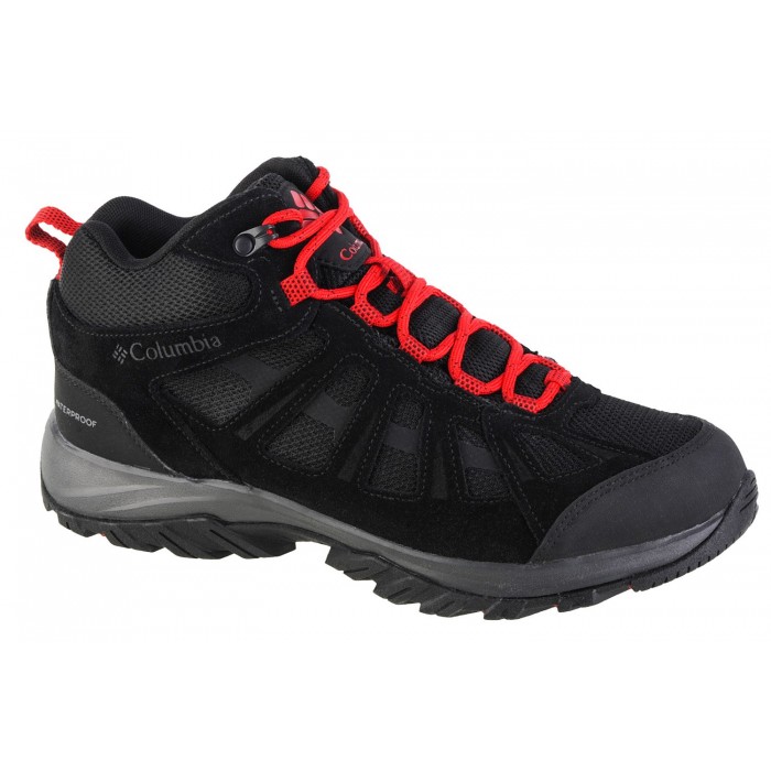 [해외]컬럼비아 Redmond III Waterproof 하이킹화 4139652703 Black / Red