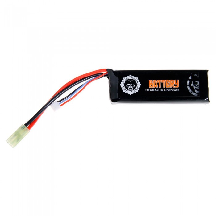 [해외]DUEL CODE 리튬 배터리 LiPo 7.4V 2200mAh 20C Battery 14137287897 Black