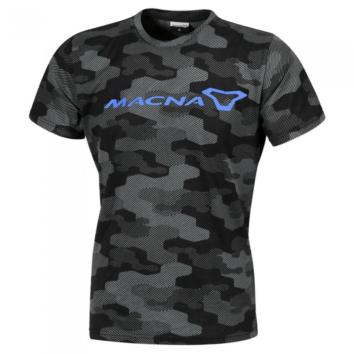 [해외]MACNA Dazzle Logo 2.0 반팔 티셔츠 9140101029 Black / Grey / Blue