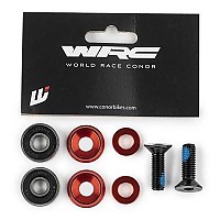 [해외]WRC 추적을 위한 충격 암 예비 부품 키트 Adra 27´5 1139992557 Black / Red