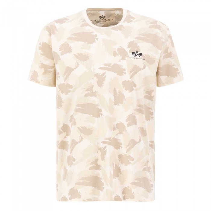 [해외]알파 인더스트리 Basic Small Logo Camo 반팔 티셔츠 140027907 Multicolor