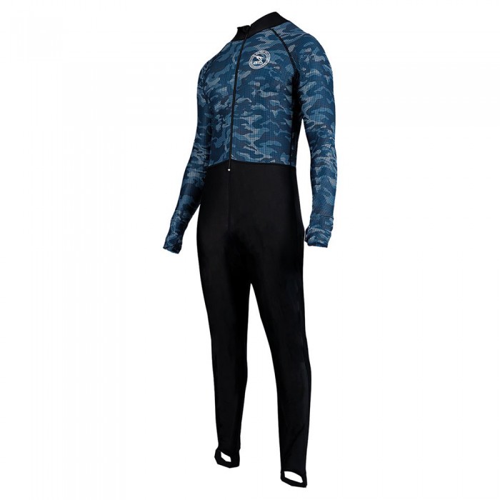 [해외]IST DOLPHIN TECH Spandex back zip 다이빙 슈트 10139894043 Blue / Black