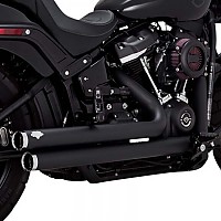 [해외]VANCE + HINES 풀 라인 시스템 Harley Davidson FLDE 1750 ABS 소프트ail Deluxe 107 Ref:47341 9140124617 Black