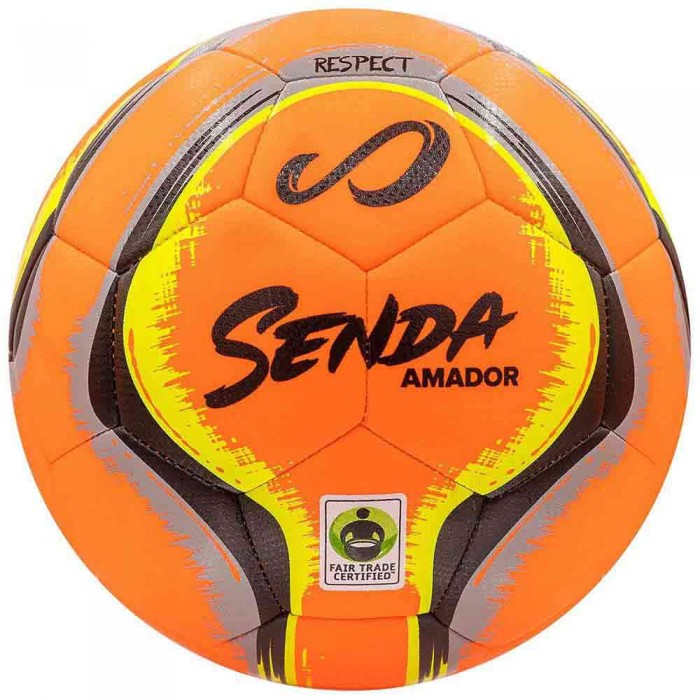 [해외]SENDA Amador Training 축구공 3139943303 Orange / Black / Yellow / Grey