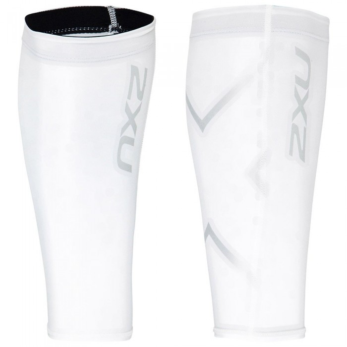 [해외]2XU X Compression 종아리 보호대 4137059668 White