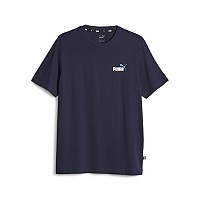 [해외]푸마 Ess+ 2 Col Small Log 반팔 티셔츠 139910473 Navy