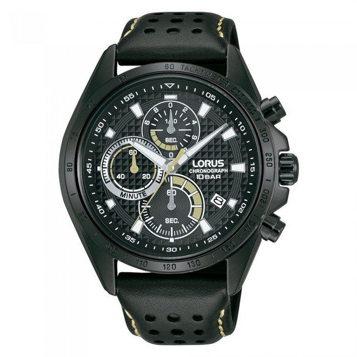 [해외]LORUS WATCHES RM363HX9 Sports Chronograph Ip 시계 140026294 Black