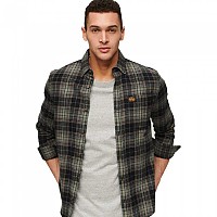 [해외]슈퍼드라이 Cotton Lumberjack 긴팔 셔츠 140130039 Drayton Check Black