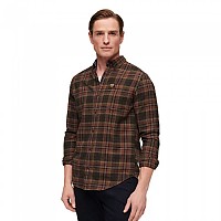 [해외]슈퍼드라이 Cotton Lumberjack 긴팔 셔츠 140130041 Drayton Check Olive