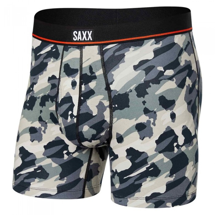 [해외]SAXX 언더웨어 Non-Stop Stretch 복서 브리프 139200387 Pop Grunge Camo / Graphite