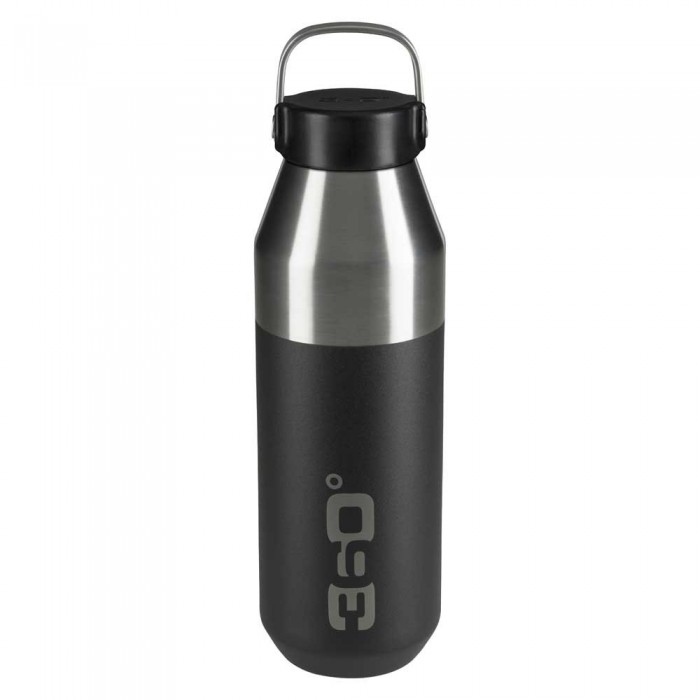 [해외]360 DEGREES 좁은 입 Insulated 750ml 6137536376 Black