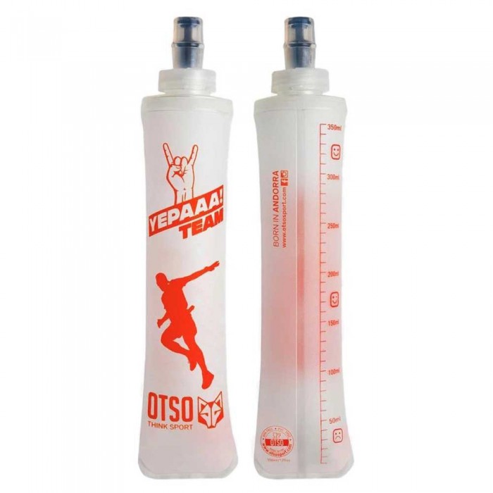 [해외]OTSO 작은 모자 Yepaaa 팀 350ml 소프트플라스크 6137938157 White / Orange