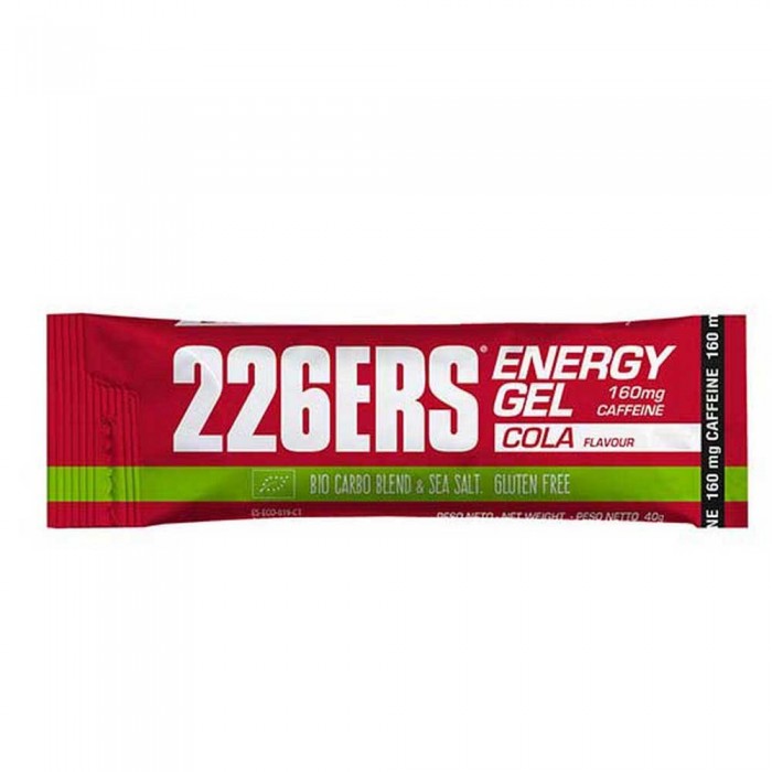 [해외]226ERS Energy Bio 160mg 40g 30 단위 카페인 콜라 에너지 젤 상자 7138250007 Red