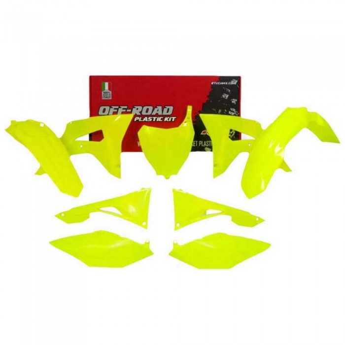 [해외]RTECH Honda CRF 250 R/450 R 2019 R-KITCRF-GF0-519 오토바이 플라스틱 키트 9137158642 Yellow