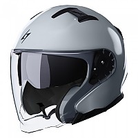[해외]STORMER Rival 오픈 페이스 헬멧 9140122511 Glossy Grey Nardo