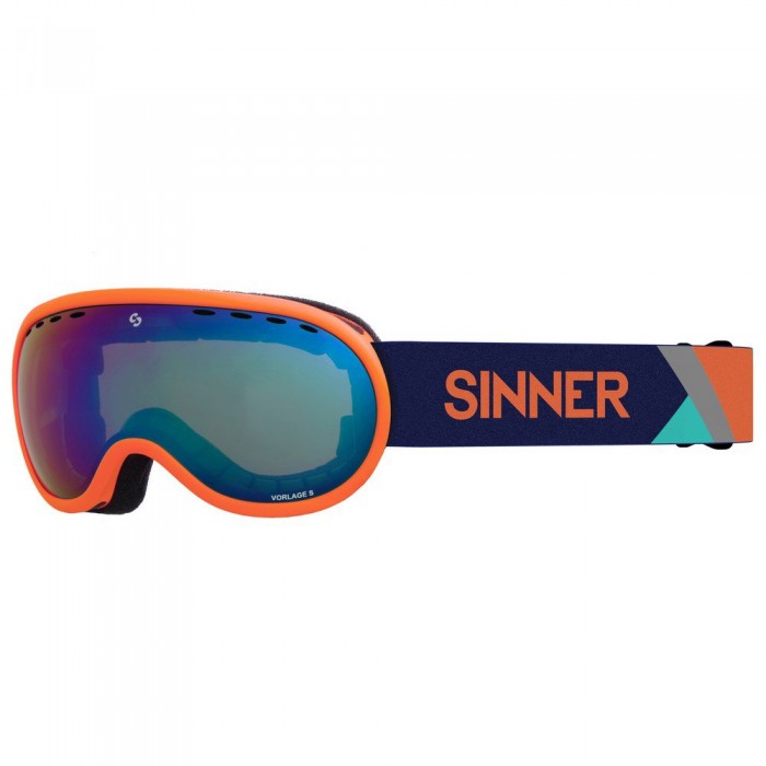 [해외]SINNER Vorlage M 스키 고글 4137847191 Matte Orange