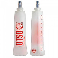 [해외]OTSO 작은 모자 Logo 500ml 소프트플라스크 4137938159 White / Orange