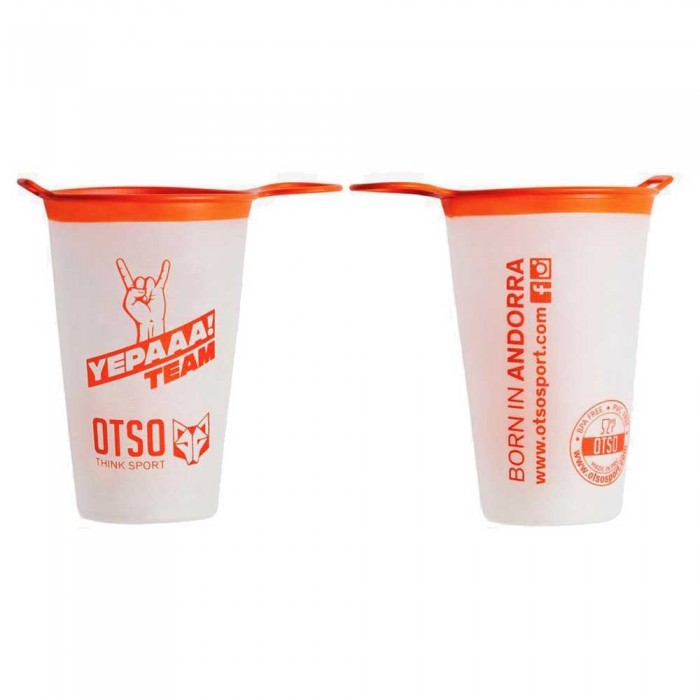 [해외]OTSO Yepaaa 팀 200ml 컵 4137938164 White / Orange