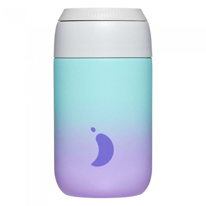 [해외]CHILLY Coffee Mug Series 2 Gradient 340ml 스테인리스 스틸 보온병 4139802503 Violet / Blue