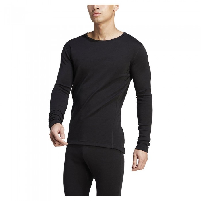 [해외]아디다스 Xperior Merino 260 Baselayer 긴팔 티셔츠 4139926054 Black