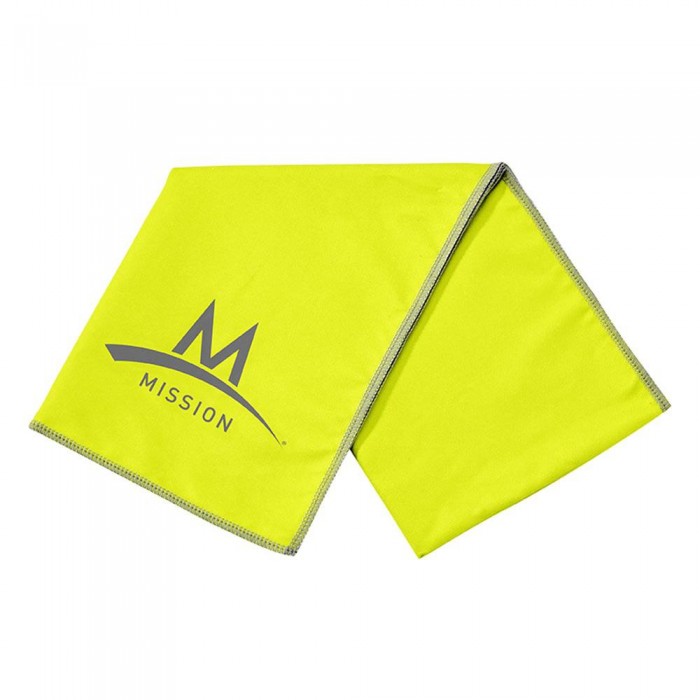 [해외]MISSION 엔듀라cool Large Microfibre 수건 121346301 High Vis Green