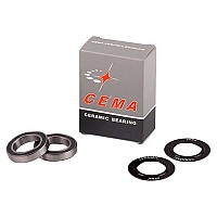 [해외]CEMA 스테인레스 스틸 예비 부품 베어링 모두 애플리케이션 30 mm 1139804403 Black