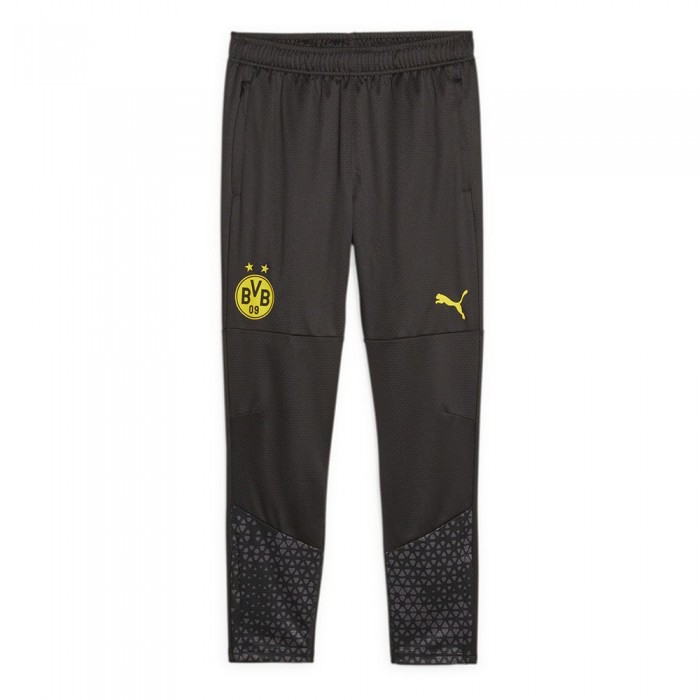 [해외]푸마 BVB Borussia Dortmund 트레이닝 바지 3139910284 Black / Cyber Yellow