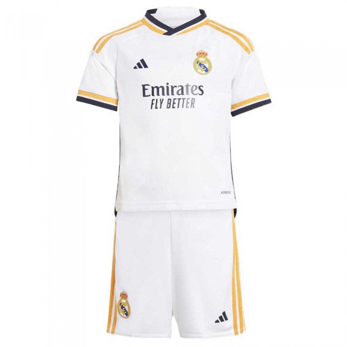 [해외]아디다스 Real Madrid 23/24 주니어 홈 세트 3139927700 White