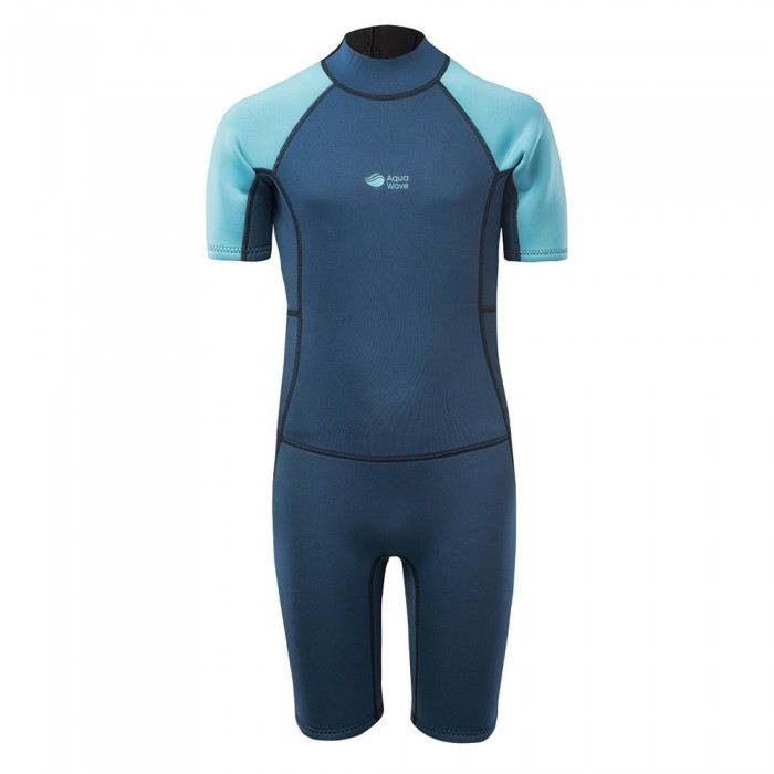 [해외]AQUAWAVE Surfo Junior 네오프렌 웻슈트 6139785772 Gibraltar Sea / Peacock Blue