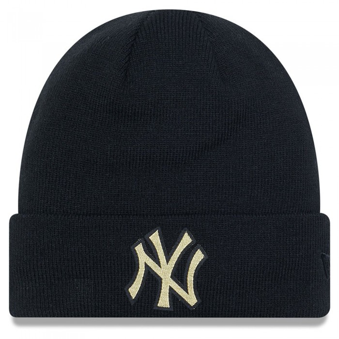 [해외]뉴에라 Metallic Badge New York Yankees 비니 139860469 Black