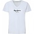 [해외]페페진스 Wendys V 넥 반팔 티셔츠 139974405 White