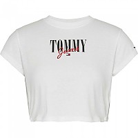 [해외]타미 진 Crp Essential 로고 1+ 반팔 티셔츠 140090229 White