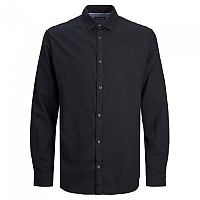 [해외]잭앤존스 Gingham Twill 긴팔 셔츠 139749088 Black / Detail / Solid / Slim Fit