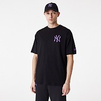 [해외]뉴에라 League Essentials LC OS New York Yankees 반팔 티셔츠 139860405 Black