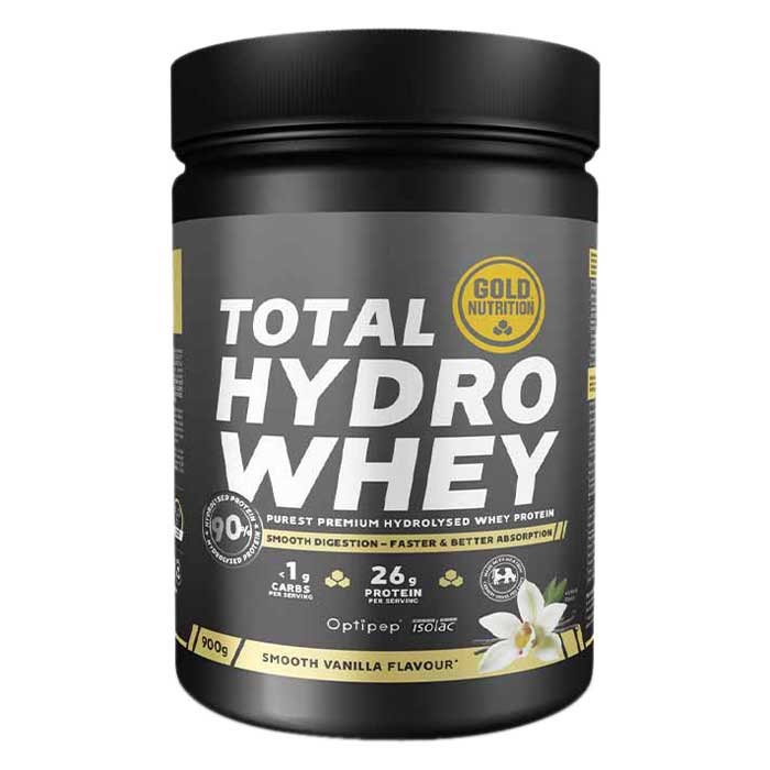 [해외]GOLD NUTRITION 바닐라 단백질 파우더 Total Hydro Whey 900g 4139969831 Black