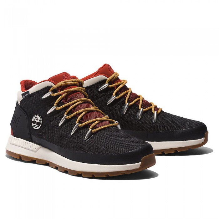 [해외]팀버랜드 Sprint Trekker Mid Fabric WP 등산화 4140028448 Jet Black