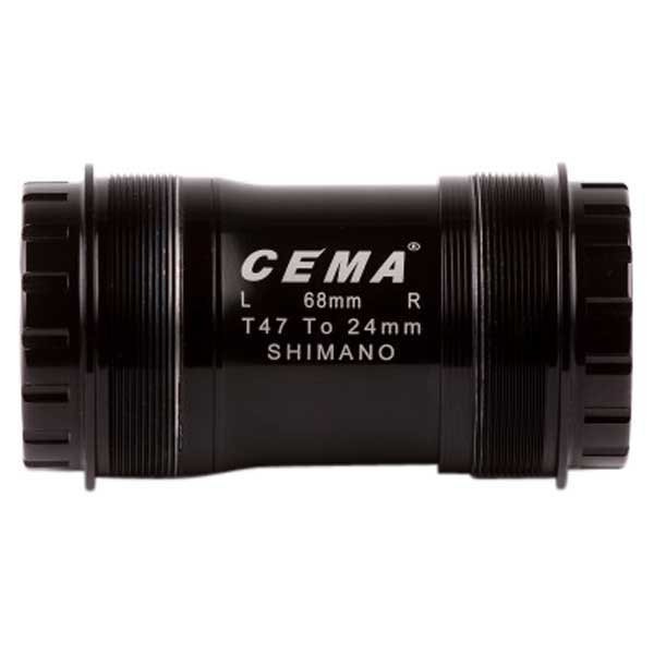 [해외]CEMA Shimano용 세라믹 바텀 브래킷 컵 T47 1139804412 Black