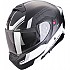 [해외]SCORPION EXO-930 EVO Sikon 모듈형 헬멧 9139987922 Black Mate / Silver / White