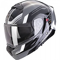 [해외]SCORPION EXO-930 EVO Sikon 모듈형 헬멧 9139987923 Gris / Black / White
