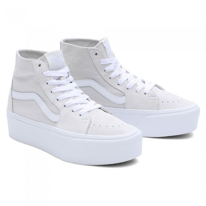 [해외]반스 SK8-Hi Tapered Stackform 운동화 140018085 Gray