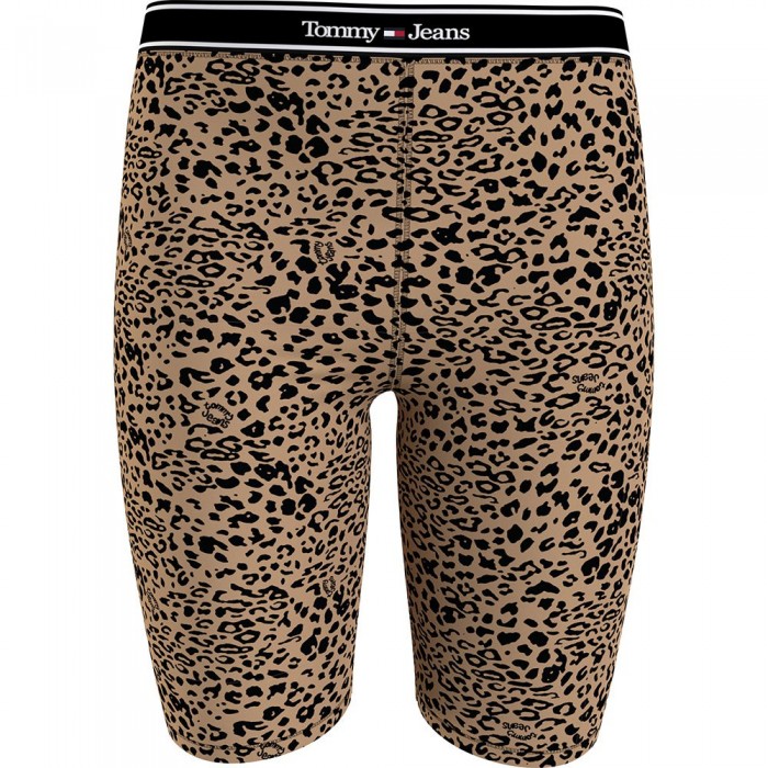 [해외]타미 진 Ess Wb short leggings 140083008 Tj Leopard Aop