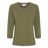 [해외]SEA RANCH Kaya 3/4 소매 V넥 티셔츠 140129330 Army Green