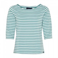 [해외]SEA RANCH Marina 3/4 소매 티셔츠 140129461 Aqua Blue / White